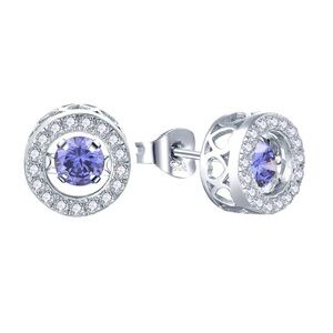 14k Dancing Precious Gemstone Earrings Fine Jewelry